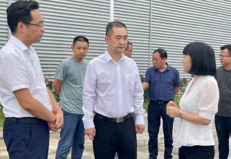 晶毫丨荊州市沙市區副區長楊俊率相關部門走訪晶毫